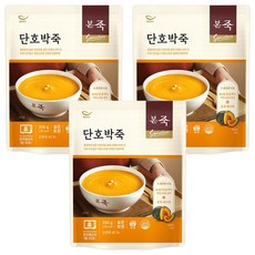 Bonjuk 本粥 即食南瓜粥, 330g, 3包