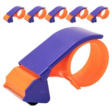 Happiness 簡潔手柄膠帶切割器, 單一顏色, 6個