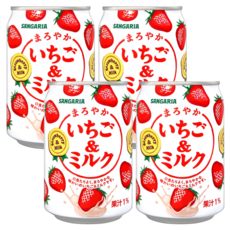 SANGARIA 草莓牛奶, 275ml, 4罐