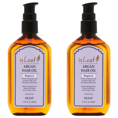 isLeaf 香氛順盈護髮油 紫愛瑰蜜, 100ml, 2瓶