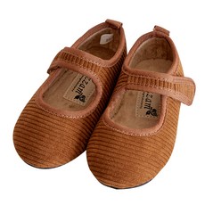 BabyZZam 女童內襯刷絨平底鞋