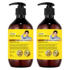 메디올 알시피 안티 헤어 로스 샴푸 우디향, 480ml, 2개