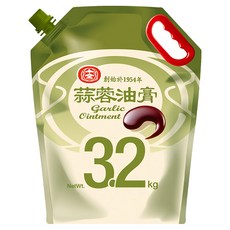 十全 蒜蓉油膏, 3.2kg, 1包