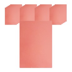 PP 무사선 제본표지 0.5mm 100p, 핑크, A4, 1세트