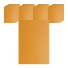 PP武士結合標誌0.5mm 100p, 橘子, A4