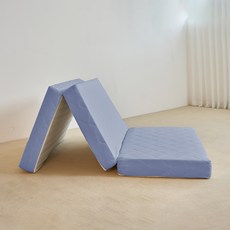 mongshome 三折式灰色泡棉床墊, 6cm, 灰色