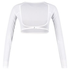 luxgolf 女性用前扣短版罩衫涼感內搭衣 LX4M302W