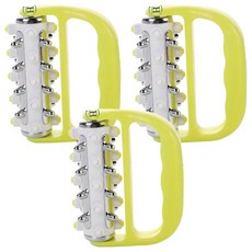 HERAJIN 滾輪按摩器, 3個, 檸檬黃