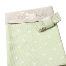 이지베이비 포니 수제 누빔 안장 추가 포대기, 그린