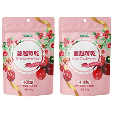 統一生機 蔓越莓乾, 2包, 100g