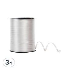 PARTY PANG 大號緞帶 派對用品, 銀色, 3個