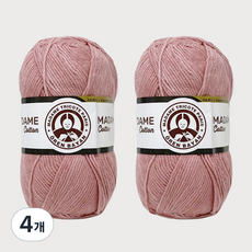 DIKTAS Madame Cotton棉質混紡毛線 2入, 41. 間距, 4個
