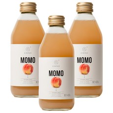 Kimino 山梨白桃氣泡果汁飲, 250ml, 3個