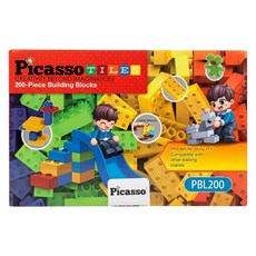 PicassoTILES 畢卡索 早教創意積木組 200個, 1組