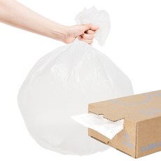 CLEAN-i 垃圾袋 白色 40L, 1盒