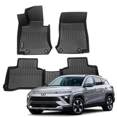 더존 입체포집 TPE 카매트 세트, 현대 코나 SX2(2023년~2024년), 올블랙