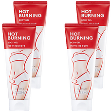 미샤 핫 버닝 바디 젤, 200ml, 4개