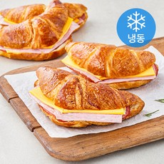 베키아에누보 클래식 햄치즈크루아상 샌드위치 (냉동), 100g, 3개입, 1개