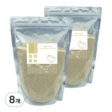 현미쌀눈, 500g, 8개