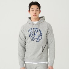 CITIFY 男款薄刷毛連帽T恤 Together