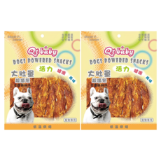 Qt baby 大肚量香烤雞柳條 活力健康 寵物專用, 雞肉, 300g, 2包