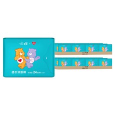 icon 愛康 透芯涼感日用衛生棉 護翼型 Care Bears 聯名款, 96套, 8片, 24cm