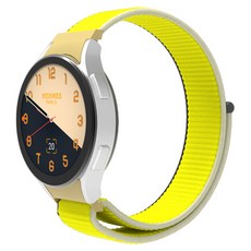 로랜텍 갤럭시워치 스트랩 20mm, 옐로우, 1개