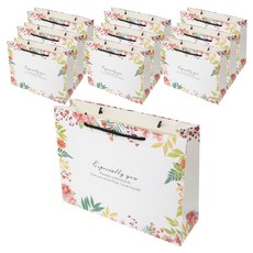 Lead home 印花紙提袋 M號, 10個, 混色