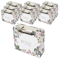 Lead home 印花紙提袋 S號, 10個, 混色