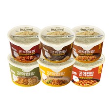 그로서리서울 배부른 곤약컵밥 220g x 6종, 1세트