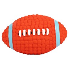 I Love Pet DM 寵物犬乳膠玩具球, 橄欖球, 1個