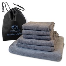 CHASSAK 超細纖維車用洗車毛巾 小型 3入 + 中型 2入 + 特大號 1入 組, 1套, 單一顏色