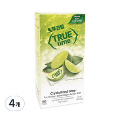 TRUE citrus 真萊姆氣泡飲粉, 0.8克, 100件, 4個