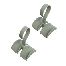 에이델라 갈고리 회전 가방 걸이대, 그린, 2개