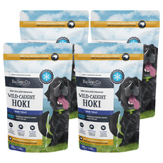 Bailey+Co 倍立 紐西蘭優質 犬用 凍乾零食 藍鱈魚, 50g, 4包