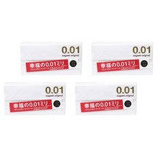 사가미오리지널 001 일반형 콘돔, 3개입, 4개
