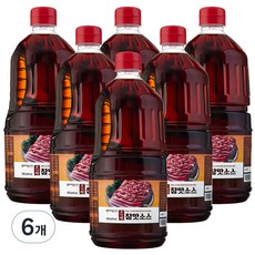 곰곰 참맛소스, 1.8L, 6개