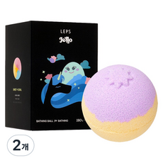 LEPS BOMB 碳酸型沐浴球 Jello, 2個, 180g