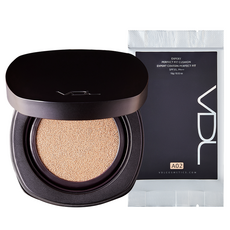 브이디엘 엑스퍼트 퍼펙트 핏 쿠션 본품 15g + 리필 15g 세트, A02, 1개