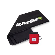 4monster 便攜式防水迷你墊 口袋毯, 紅色