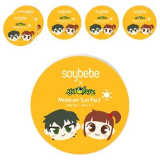 soybebe 辛比的怪怪屋防曬氣墊 SPF50+ PA+++, 6個, 15g