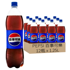 PEPSI 百事可樂, 1.25L, 12瓶