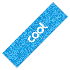 BAKOZEL 字樣透氣涼感運動毛巾 30 x 100 cm, 涼爽, 1個