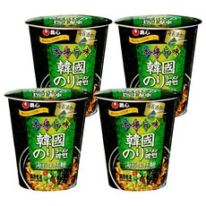 NONGSHIM 農心 海苔味 杯麵 65g, 4個
