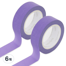 Monolike Arte 紙膠帶 15mm x 10m, 566 Lavender, 6個