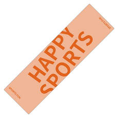 BAKOZEL 字樣透氣涼感運動毛巾 30 x 100 cm, 快樂, 1個