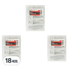 混凝土釘 6種組, 18套