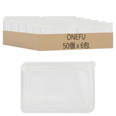 ONEFU 方形OPS盒蓋 OF-168, 6包, 50個