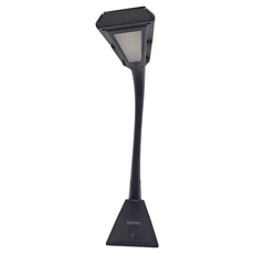 安寶 抗藍光系列 LED護眼檯燈, 三種色溫功能 360度蛇管設計, 黑色