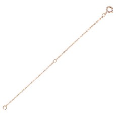 CITY COMPANY 醫療鋼項鍊手鍊延長輔助鍊 10cm, 1個, 玫瑰金